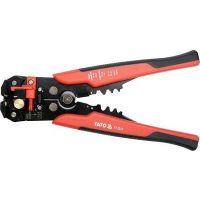 Kleště odizolovací a konektorové univerzální 205 mm Yato YT-2313 – Zboží Dáma