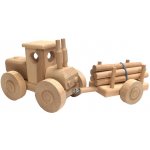 Ceeda Cavity Velký traktor s kládami přírodní – Hledejceny.cz