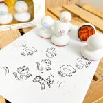 Créa Lign Moje první razítká Zvířátka ze savany – Zboží Dáma