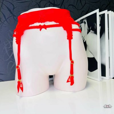 Agent Provocateur Agent Provocateur Podvazkový Pás Tammi 2 Červená – Zboží Dáma