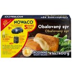 Nowaco Sýr obalovaný předsmažený rodinné balení 400 g – Zboží Dáma