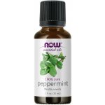 NOW Essential Oil Peppermint oil éterický olej Máta peprná 30 ml – Zboží Dáma
