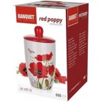 Banquet Dóza s víčkem Red Poppy OK 600 ml – Sleviste.cz