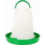 Flamingo Twist Napáječka kulatá zelená/bílá 1 l – Sleviste.cz