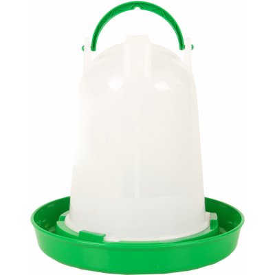 Flamingo Twist Napáječka kulatá zelená/bílá 1 l – Sleviste.cz