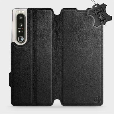 Pouzdro Mobiwear paradní Flip Sony Xperia 1 III - Černé - L_BLS Black Leather – Zboží Živě