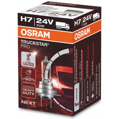 Osram Truckstar Pro Next H7 PX26d 24V 70W 64215TSP – Zbozi.Blesk.cz