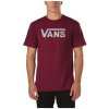 Pánské Tričko Vans CLASSIC Burgundy/Frost Grey