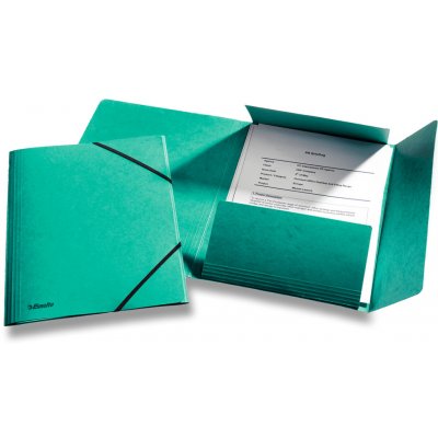 Esselte Rainbow - prešpánové desky - zelená A4 – Zboží Živě