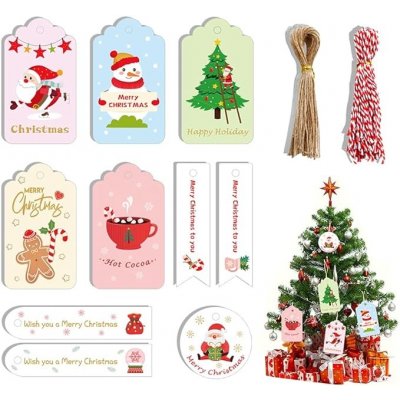 100 kusů dárkových visaček – Zboží Dáma