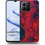 Picasee silikonové Honor 70 Lite - Organic red čiré – Zboží Živě