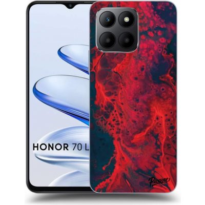 Picasee silikonové Honor 70 Lite - Organic red čiré – Zboží Živě