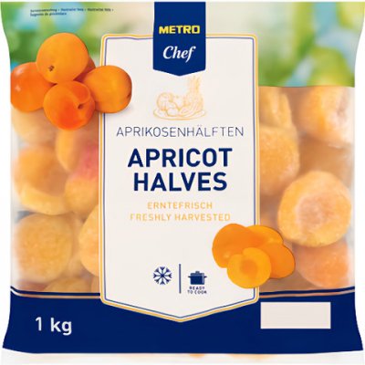 Metro Chef Meruňky půlené 1kg – Zboží Dáma