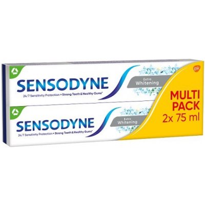 Sensodyne ZP DUO extra white 2 x 75 ml – Zbozi.Blesk.cz