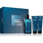 Davidoff Cool Water EDT 125 ml + balzám po holení 75 ml + sprchový gel 75 ml dárková sada – Hledejceny.cz