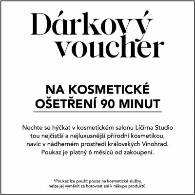 Dárkový poukaz na kosmetické ošetření 90 minut Druh: Elektronický – Sleviste.cz