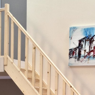 Scobax Zábradlí schodišťové Spruce smrk 300 cm 29610 – Hledejceny.cz