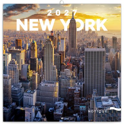 NOTIQUE Poznámkový New York 30 x 30 cm 2027 – Hledejceny.cz