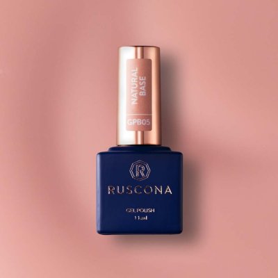 Ruscona Podkladový gel lak lak NATURAL BASE GPB05 11 ml – Zboží Mobilmania
