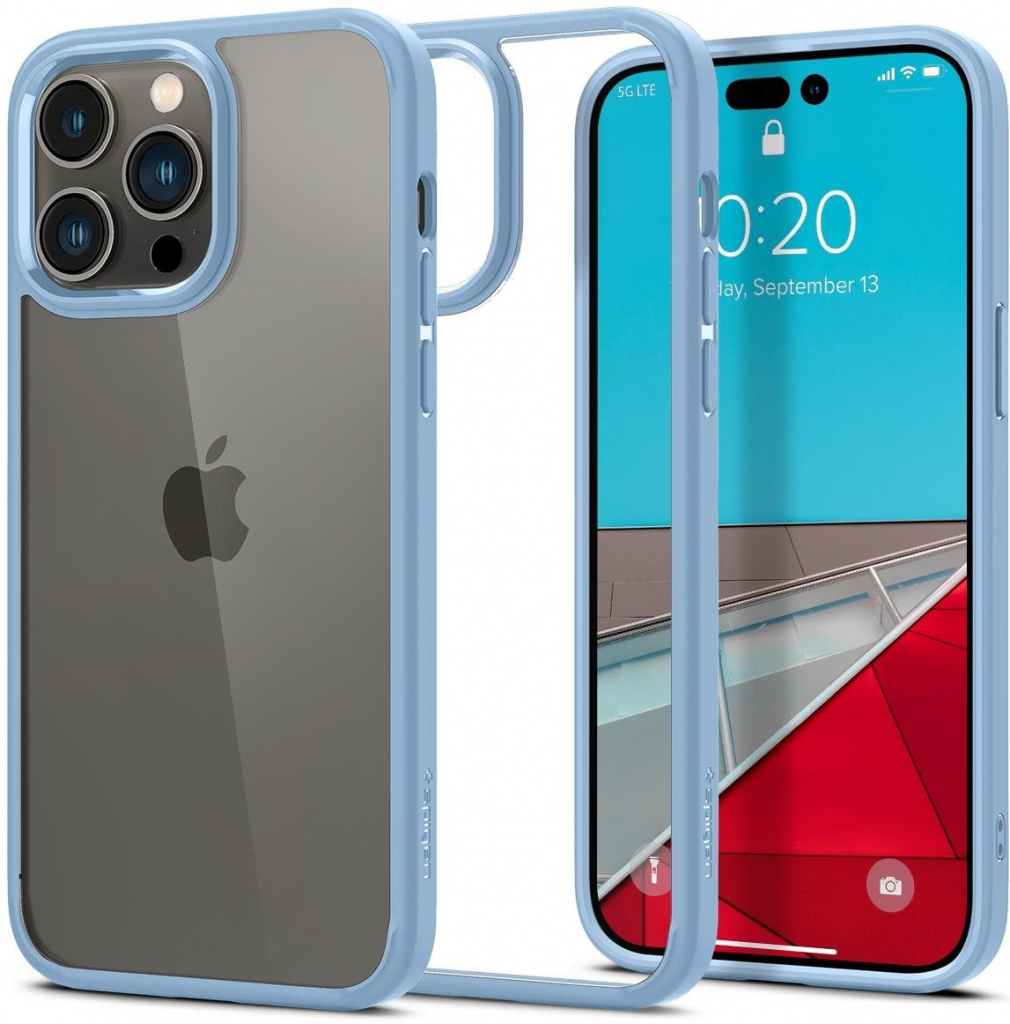 Pouzdro Spigen Ultra Hybrid Sierra iPhone 14 Pro modré