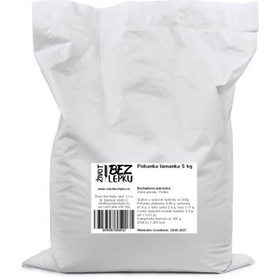 Život bez lepku Pohanka lámanka 5 kg – Hledejceny.cz