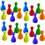 DETOA DŘEVO Figurky 25mm sada 24kusů v sáčku – Hledejceny.cz