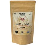 Primal Feast Beef liver powder Bio hovězí játra sušená mrazem 100 g – Hledejceny.cz