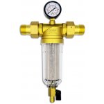 Hydroimpex MICRON mosazný filtr s odkalením DN25 - 1 – Hledejceny.cz
