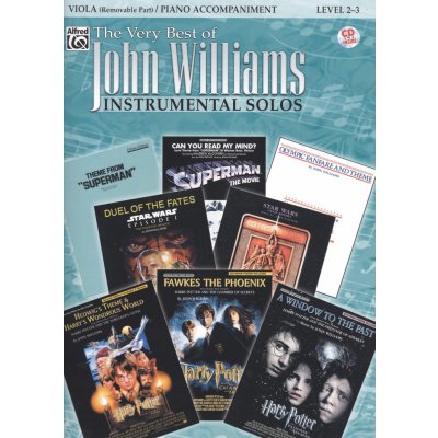 The Very Best of John Williams Instrumental Solos + CD / viola + klavír – Zbozi.Blesk.cz