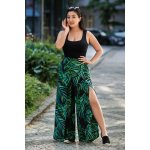 Himalife Zavinovací kalhoty Listy zelené – Sleviste.cz