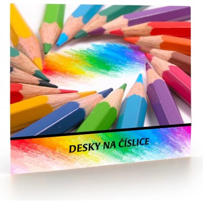 Desky na číslice 123 Pastelky – Hledejceny.cz