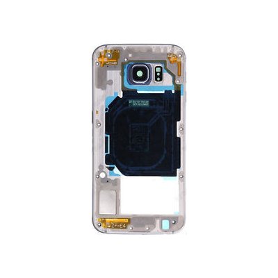 Kryt Samsung G925F Galaxy S6 Edge střední díl modrý – Zboží Mobilmania