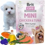 Brit Care Mini Chicken & Tuna fillets in gravy 85 g – Zboží Mobilmania
