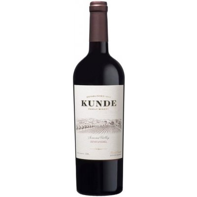 Kunde Estate Winery & Vineyards Kunde Zinfandel suché červené 2016 14,5% 0,75 l (holá láhev) – Hledejceny.cz
