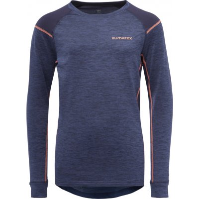 Klimatex TUNDR Dětské funkční termo triko tmavě modrá – Zboží Dáma