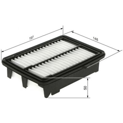 Vzduchový filtr BOSCH F 026 400 384 – Hledejceny.cz
