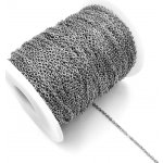 Shiny Planet | Řetízkovina oválná očka 1,5mm chirurgická ocel - Povrchová úprava Bez galvanizace XX 081 – Hledejceny.cz