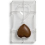 Decora forma na čokoládu srdce 6,7x6,6cm – Zboží Mobilmania