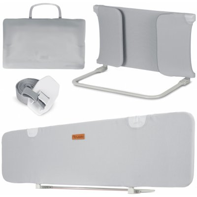 Bezpečnostní zábrana na postel 150 x 44 x 41 cm Nukido šedá – Zboží Mobilmania