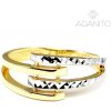 Prsteny Adanito BRR0716GS zlatý z kombinovaného zlata