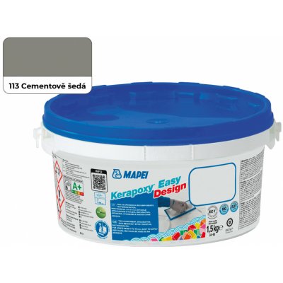 MAPEI Kerapoxy Easy Design 113 cementově šedá 1,5kg – Sleviste.cz