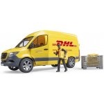 Bruder 2671 Mercedes-Benz Sprinter DHL s řidičem a příslušenstvím – Zboží Dáma
