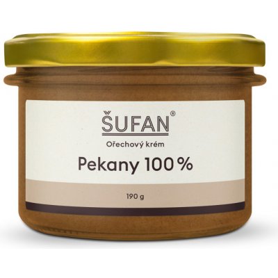 Šufan Pekanové máslo 190 g – Zbozi.Blesk.cz