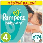 Pampers Active Baby 4 174 ks – Zbozi.Blesk.cz