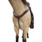 RANDOL'S Randol Westernový poprsník Stitched havana – Zboží Dáma