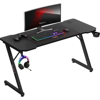 huzaro Hero 3.3 140 x 60 cm Černá + podložky pod myš +Držák na sluchátka + Organizér kabelů – Sleviste.cz