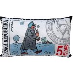 MÚ Brno Polštář Švejk se známkou 43x25 – Zbozi.Blesk.cz