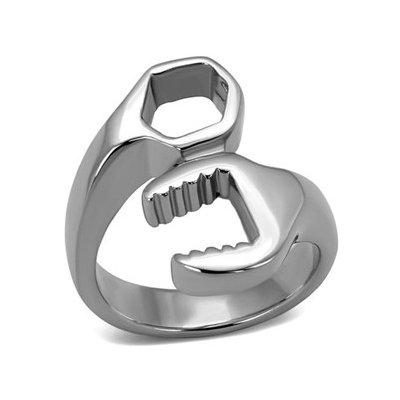 Šperky4U Pánský ocelový prsten maticové klíče OPR1594