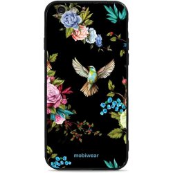 Pouzdro Mobiwear Glossy Apple iPhone 6s - G041G - Ptáček a květy