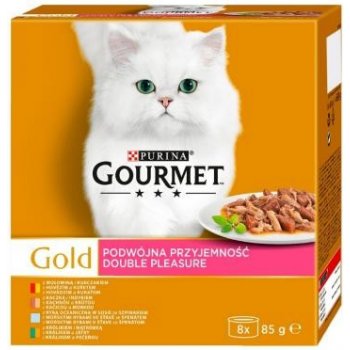 Gourmet Gold Double Pleasure 8 x 85 g